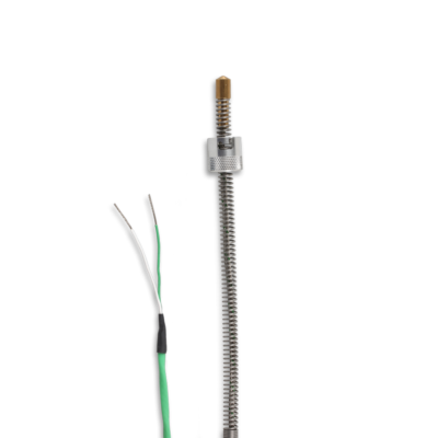 Einsteck Thermoelement Bajonettkappe Teflon 2 Typ K Therma